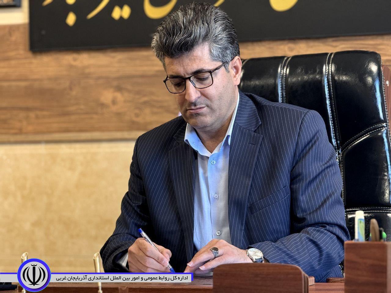 پیام تبریک فرماندار شهرستان میرآباد به مناسبت فرارسیدن هفته صلیب سرخ و هلال احمر
