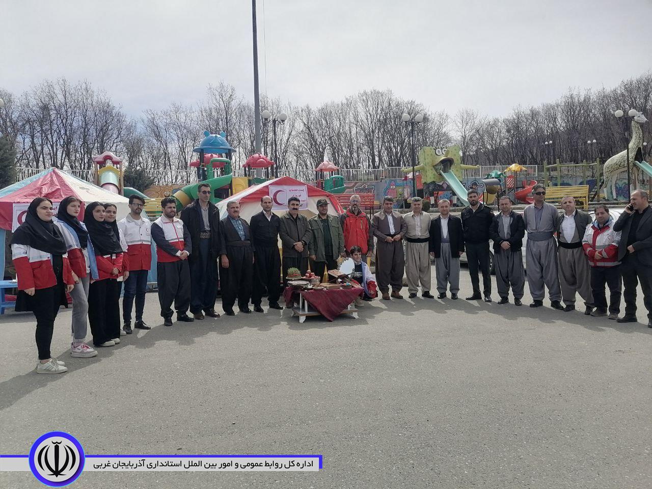 بازدید فرماندار میرآباد از پایگاه امداد و نجات جاده ای جمعیت هلال احمر شهرستان