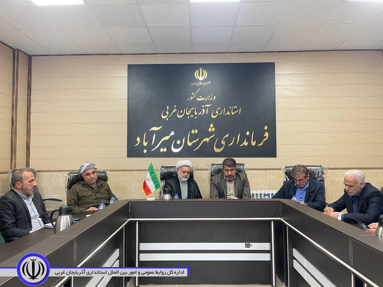برگزاری جلسه شورای هماهنگی ایثارگران با حضور مشاور استاندار آذربایجان غربی در امور ایثارگران