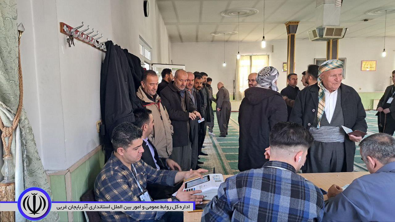 حضور پرشور خانواده مرحوم کاوان امجدنیا در انتخابات امروز