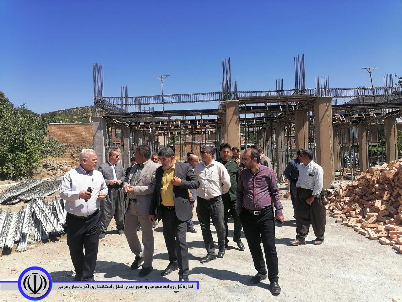 مرکز جامع سلامت روستای واوان در مسیر ساخت