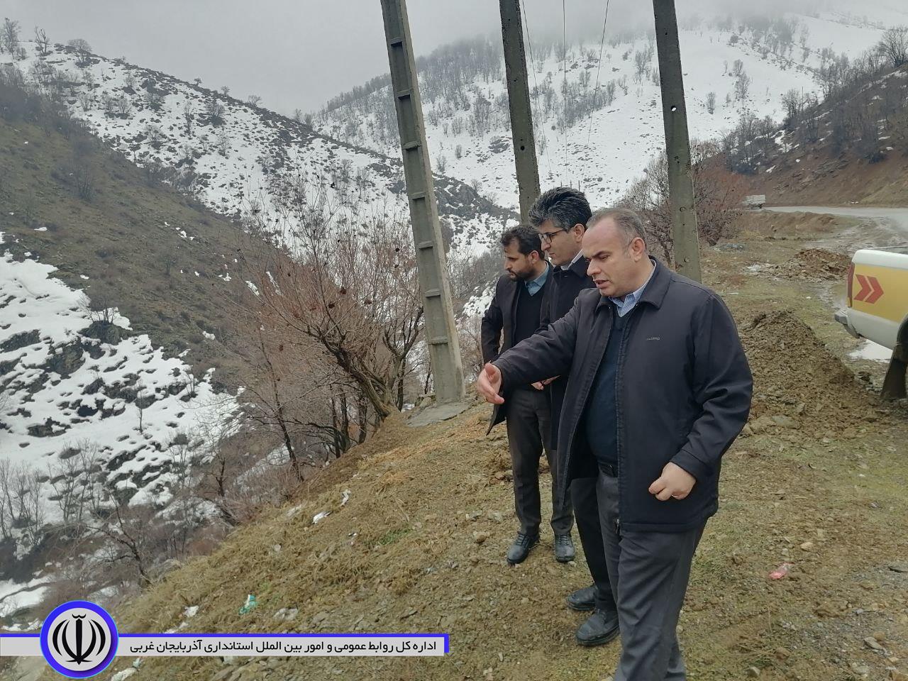 بازدید فرماندار میرآباد جهت مکان یابی محل استقرار اداره راهداری و تعریف واریانت مسیر میرآباد به آلوتان
