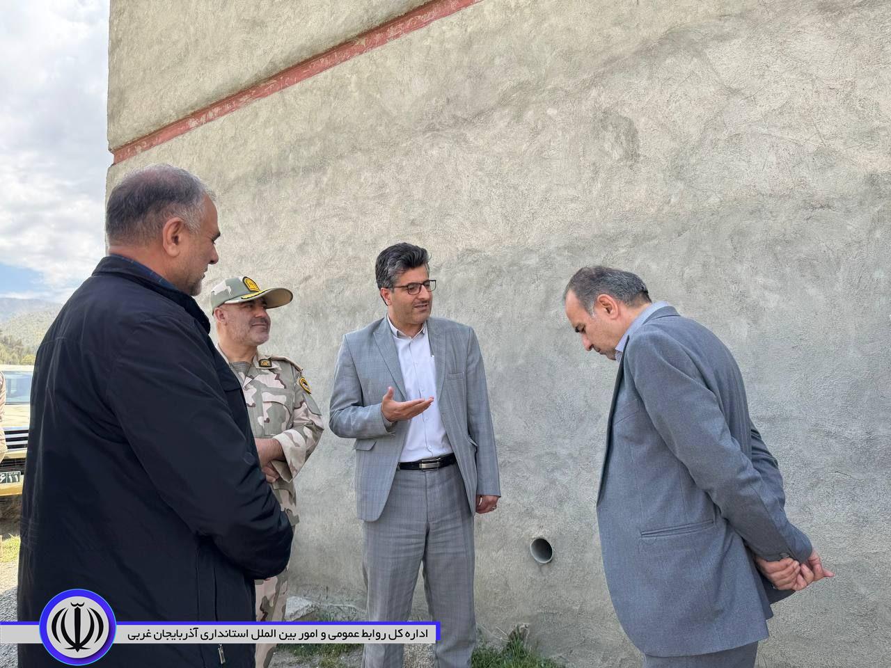 بازدید مدیر کل امور مرزی و مرزنشینان وزارت کشور از سایت مرزی قاسم رش شهرستان میرآباد