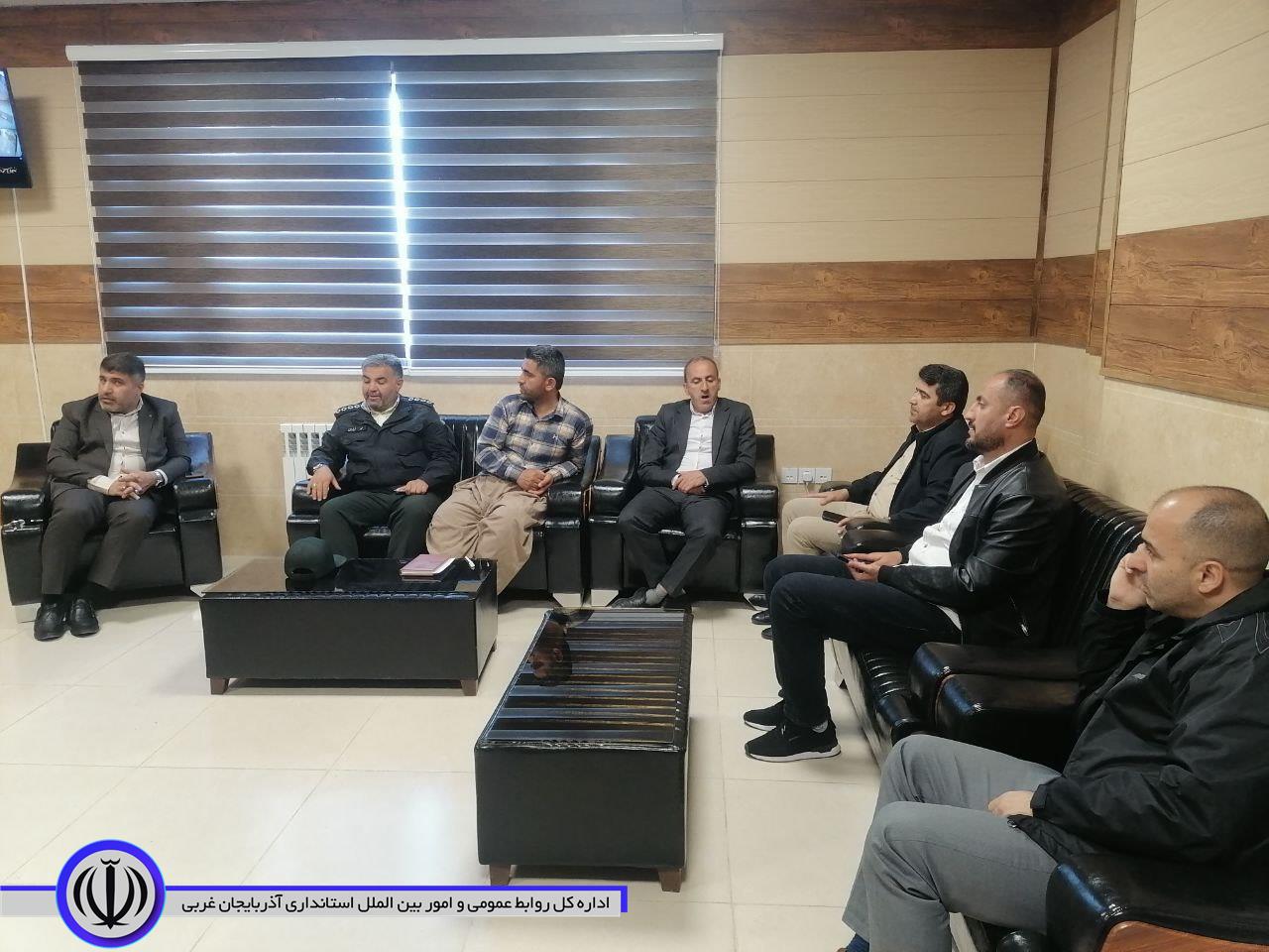 برگزاری جلسه شناسایی و تملک ساختمان یا زمین جهت استقرار فرماندهی انتظامی شهرستان