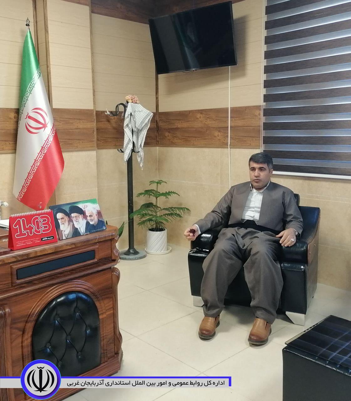 دیدار نوروزی شهردار، اعضای شورای اسلامی و کارکنان شهرداری میرآباد با فرماندار شهرستان