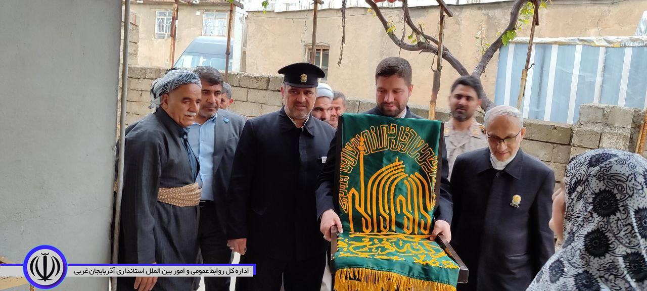 دیدار فرماندار میرآباد و خادمان امام مهربانی ها با خانواده شهید "محمد فرخی اقدم"