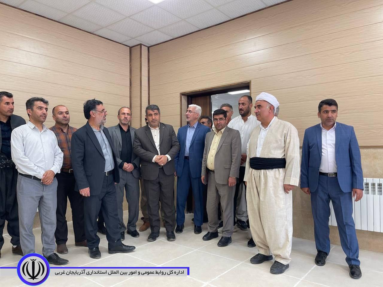 افتتاح ساختمان فرمانداری و مجتمع ادارات شهرستان میرآباد