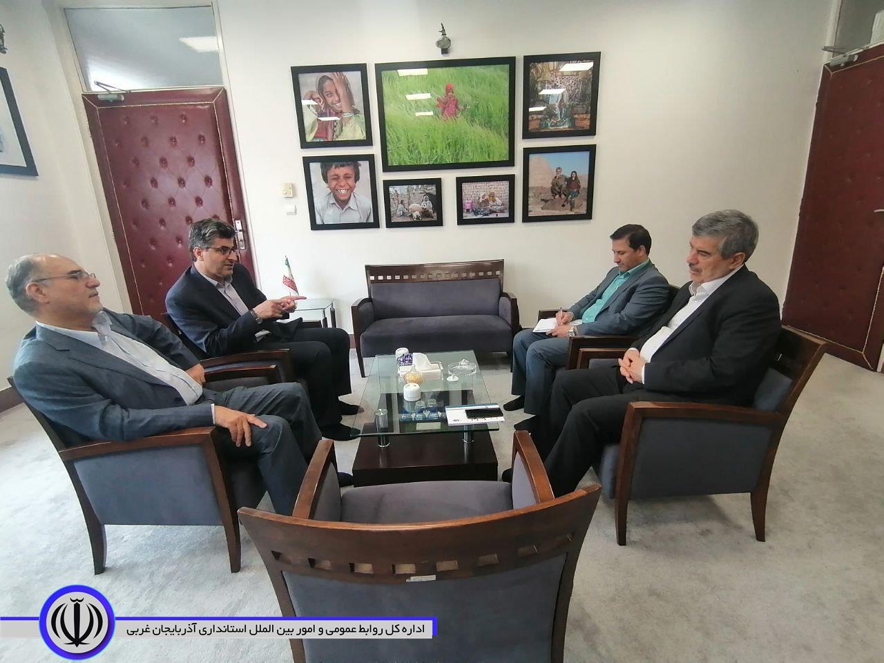 دیدار و نشست فرماندار شهرستان میرآباد با مدیرعامل بنیاد علوی کشور