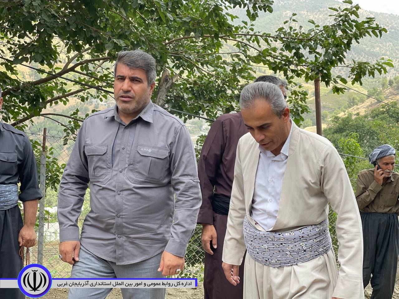 بهره برداری از طرح انتقال آب کشاورزی به مزارع روستای کانی زرد