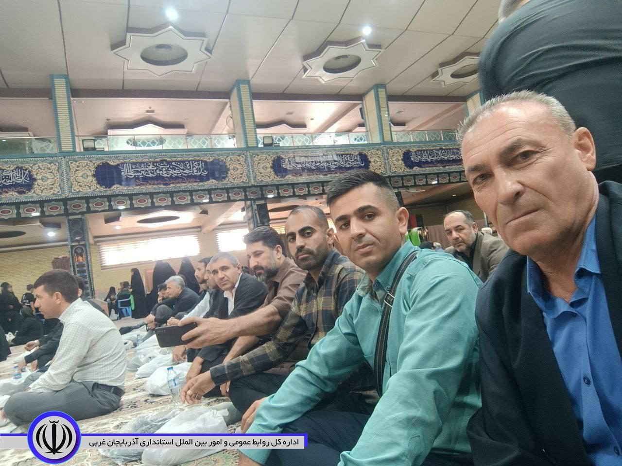 حضور روحانیون،معتمدین، فرهنگیان و دهیاران شهرستان میرآباد در مراسم اجتماع بزرگ اربعین