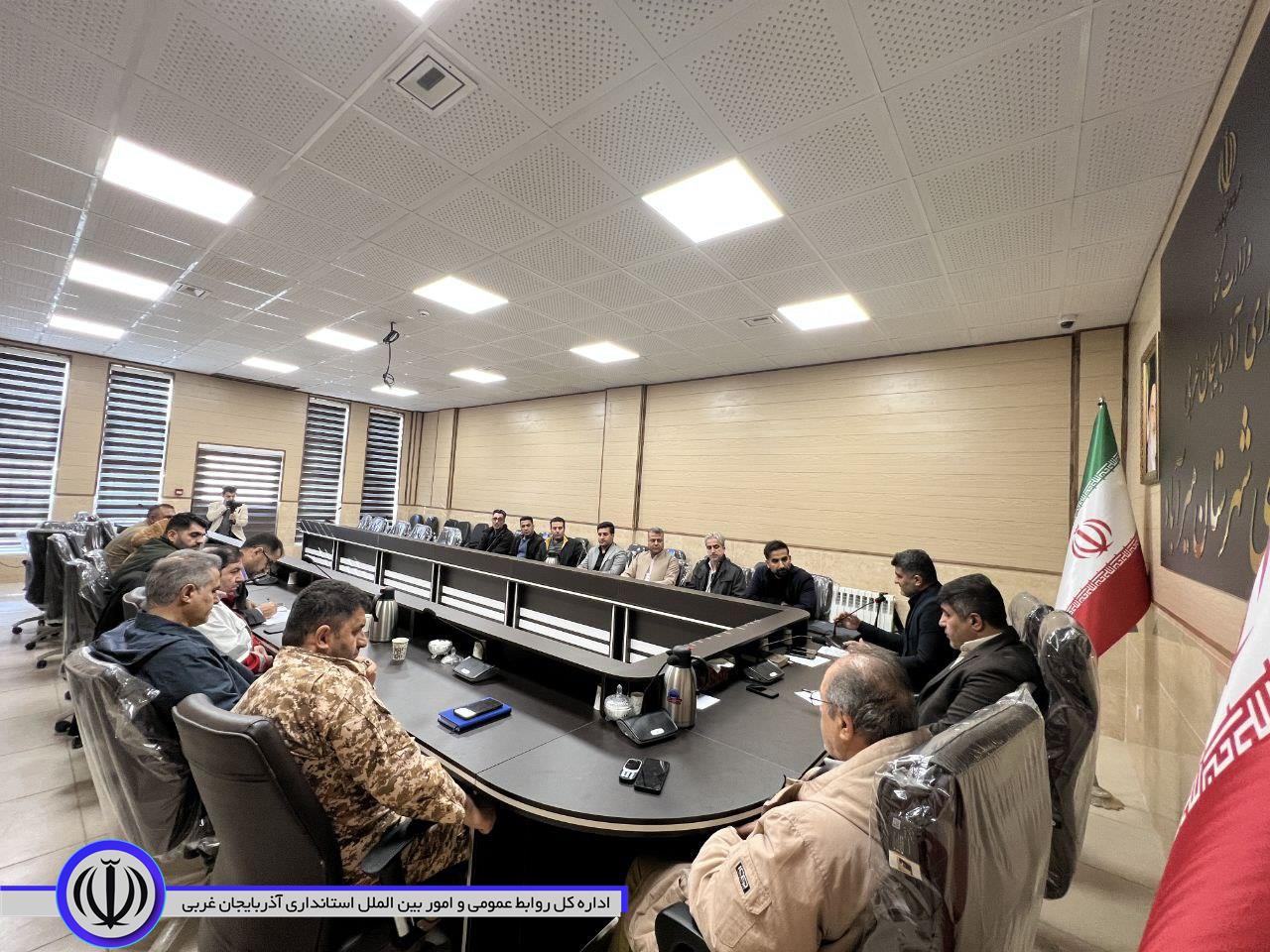 برگزاری جلسه ستاد ساماندهی امورجوانان شهرستان با ریاست فرماندار میرآباد