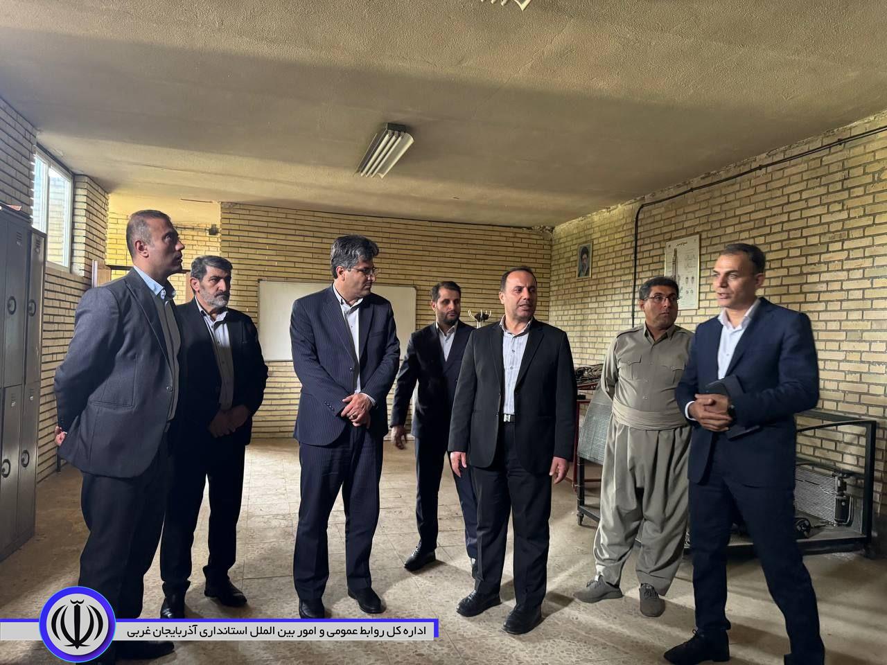 دیدار مدیرکل آموزش فنی و حرفه ای استان آذربایجان غربی با فرماندار میرآباد