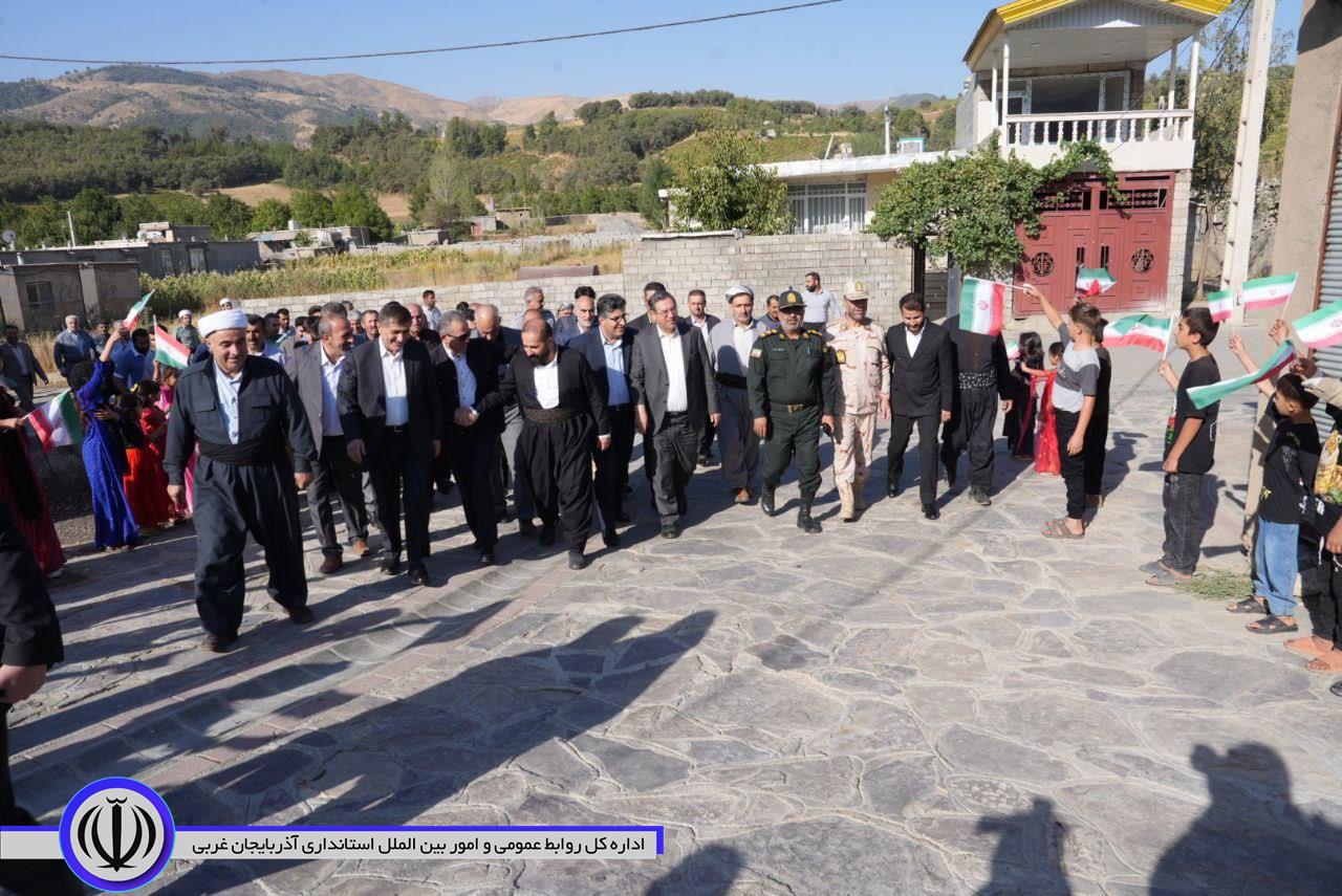 آغاز سفر استاندار آذربایجان‌غربی به شهرستان میرآباد