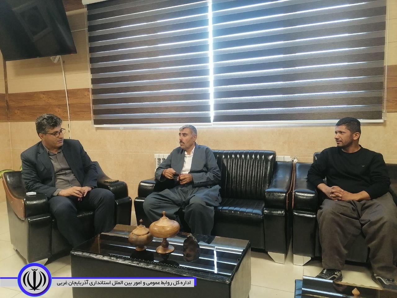 ملاقات مردمی و دیدار چهره به چهره فرماندار شهرستان میرآباد با مردم