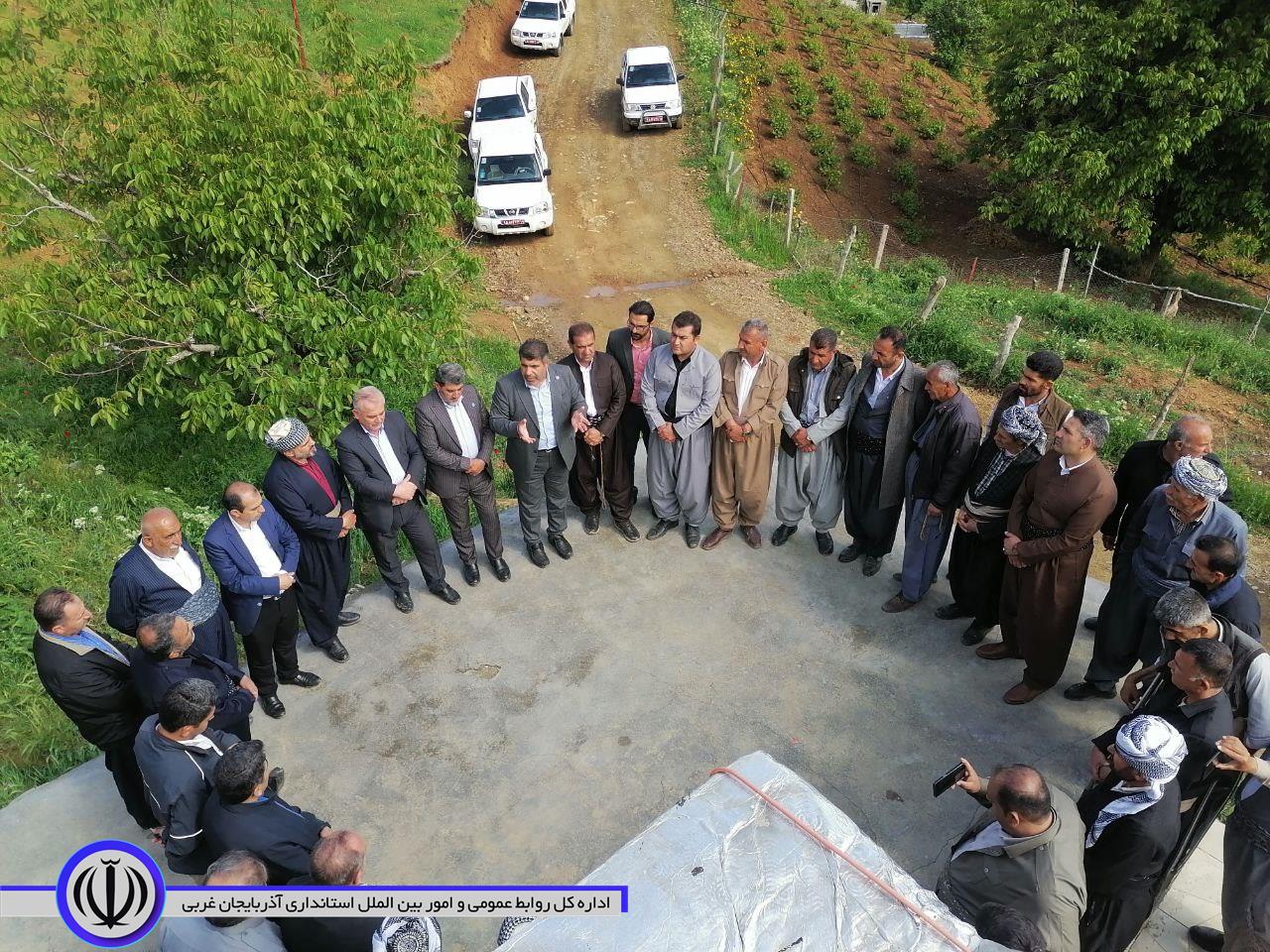 حضور میدانی و بازدید فرماندار میرآباد از روستای کودله