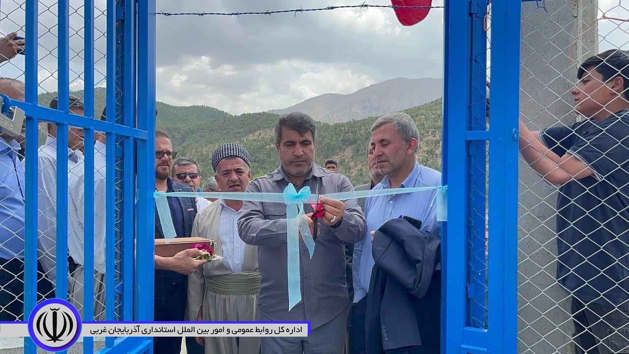افتتاح پروژه تأمین آب روستای دول خانوان از شهرستان میرآباد