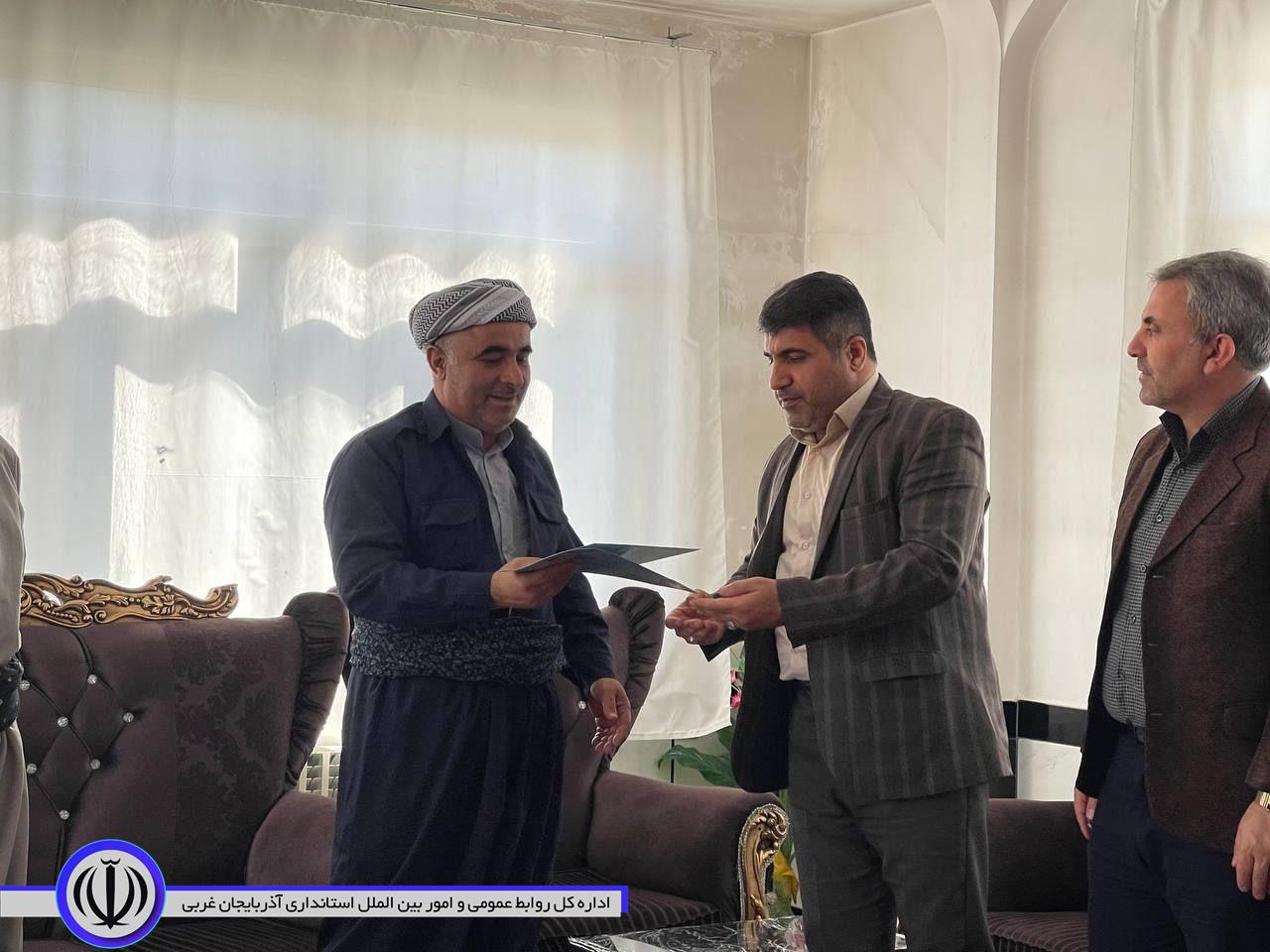 دیدار فرماندار میرآباد و جمعی از مسئولین با امام جمعه