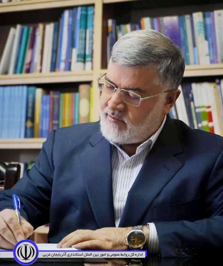 پیام تبریک استاندار آذربایجانغربی غربی به مناسبت فرا رسیدن عید سعید فطر