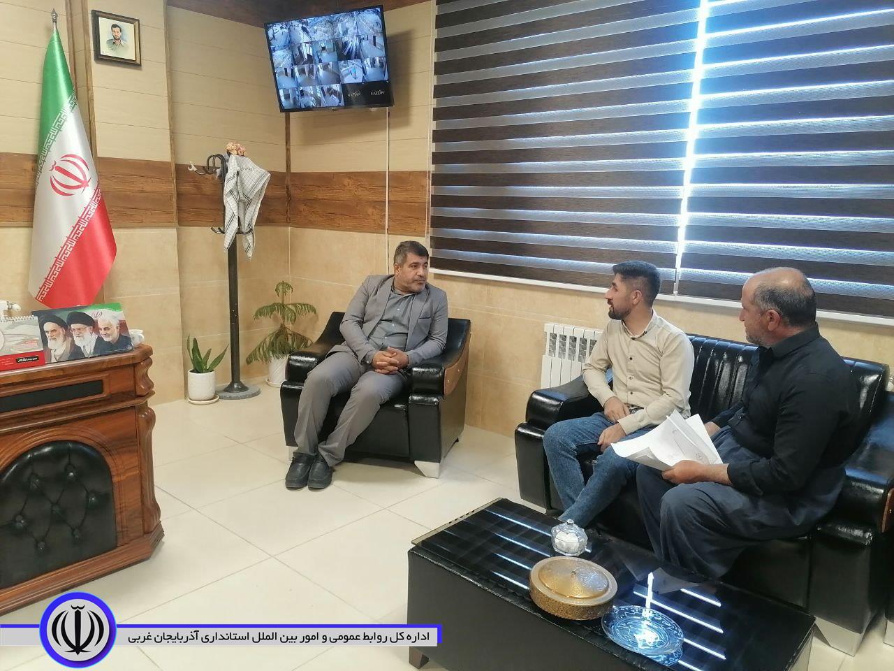 ملاقات مردمی و دیدار چهره به چهره فرماندار شهرستان میرآباد با مردم