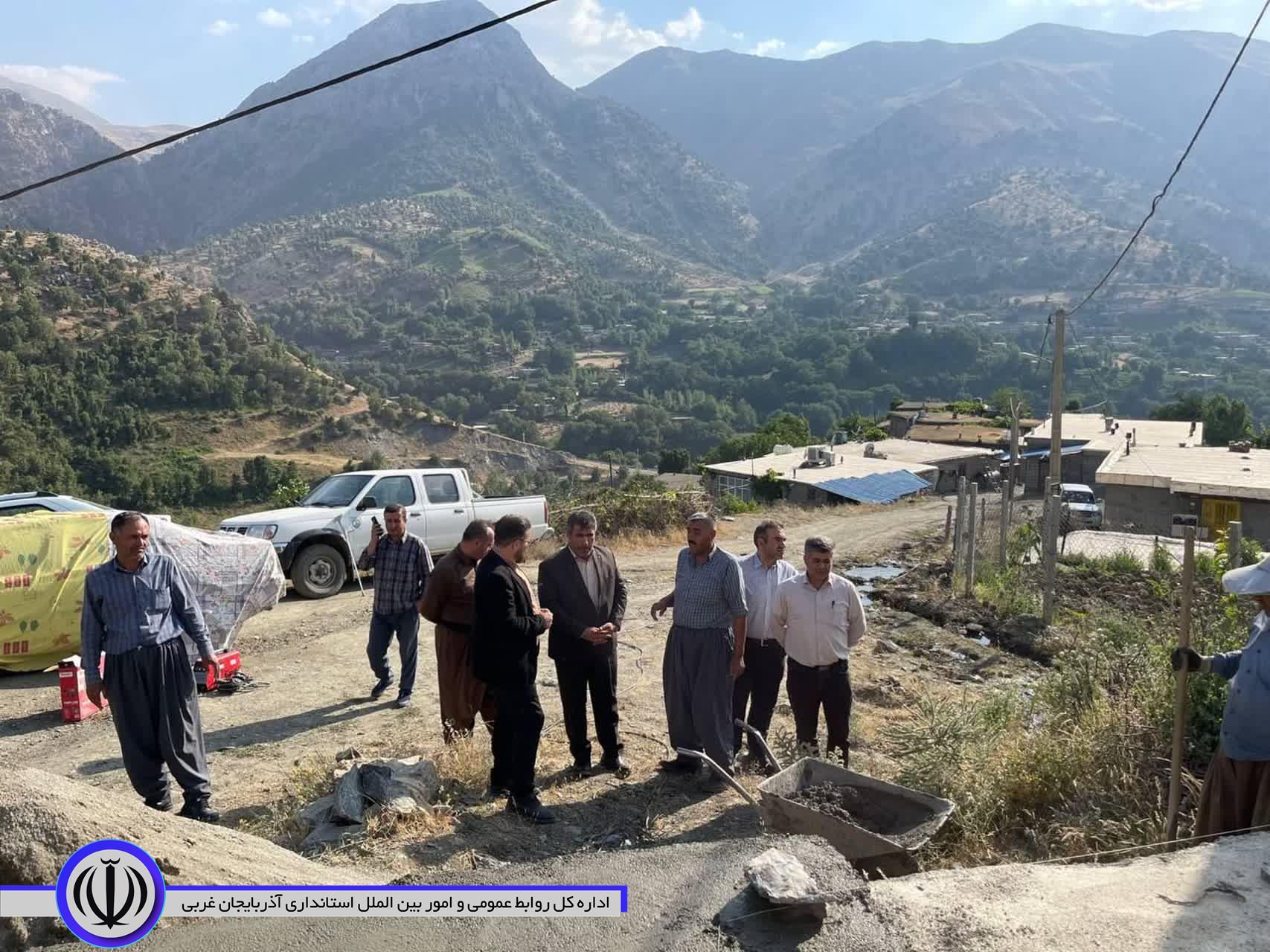 بازدید فرماندار میرآباد از پروژه آبرسانی به روستای دول خانوان