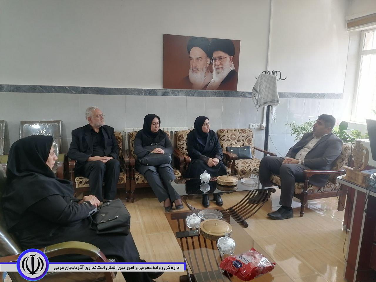 دیدار مدیرکل بهزیستی استان با فرماندار شهرستان میرآباد