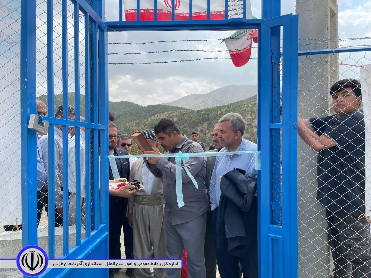 افتتاح پروژه تأمین آب روستای دول خانوان از شهرستان میرآباد