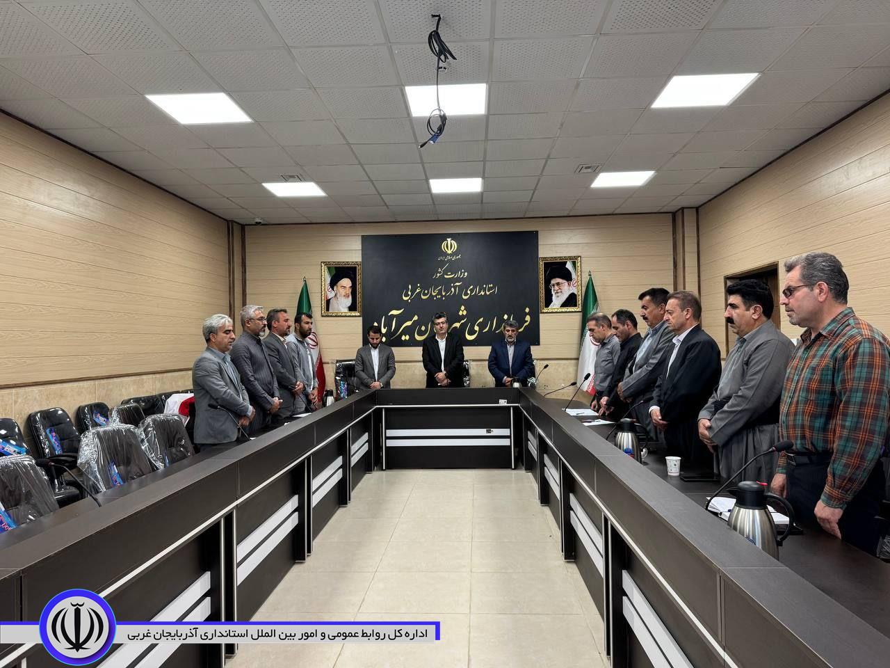 برگزاری جلسه شورای ترافیک شهرستان به ریاست فرماندار میرآباد