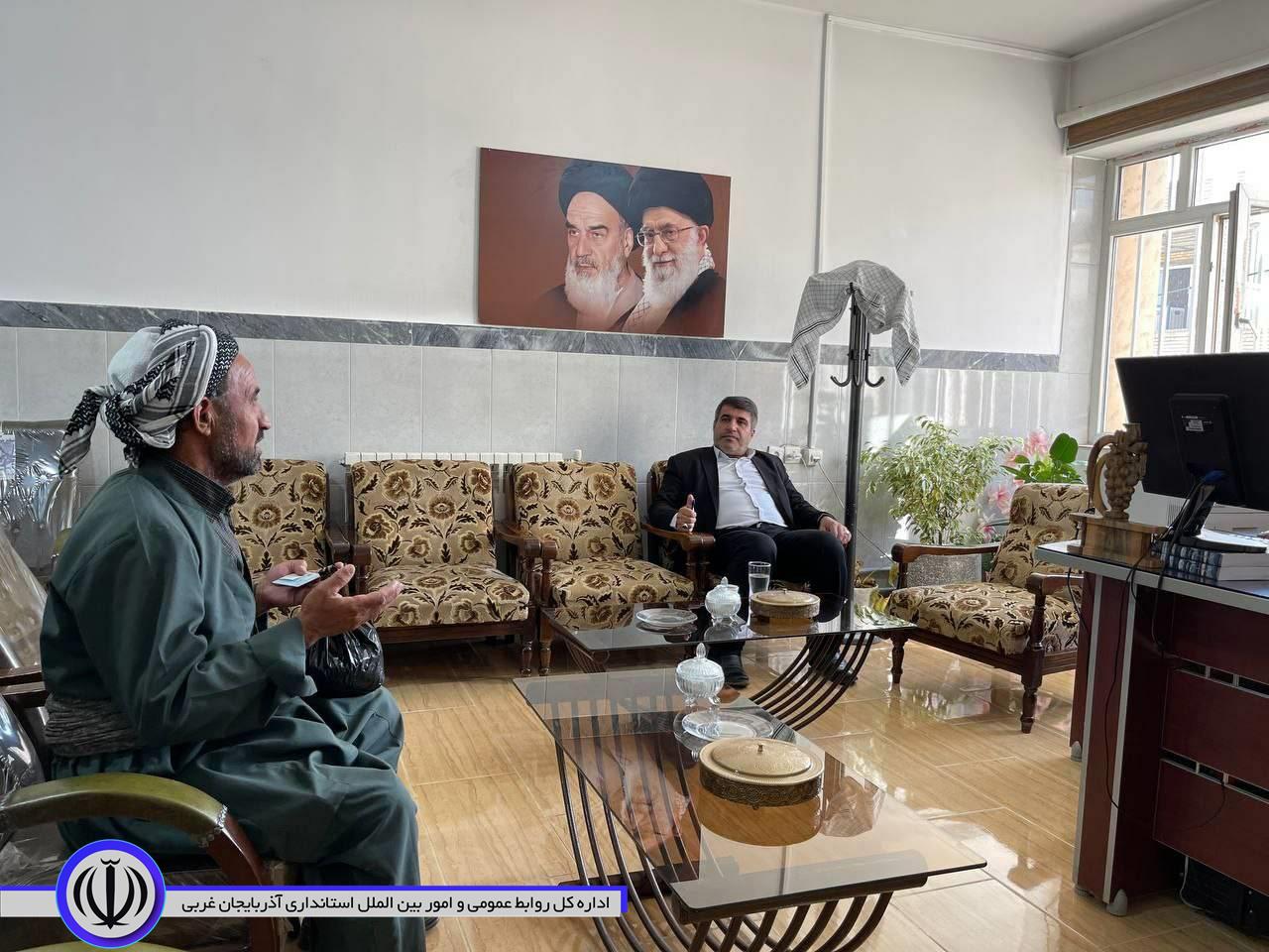 ملاقات مردمی و دیدار چهره به چهره فرماندار شهرستان میرآباد با مردم