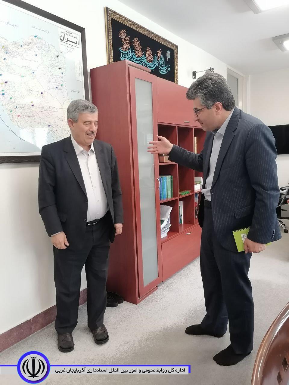 دیدار و نشست فرماندار شهرستان میرآباد با مدیرعامل بنیاد علوی کشور