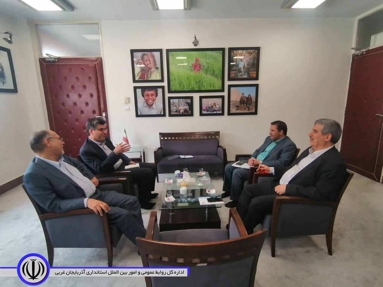 دیدار و نشست فرماندار شهرستان میرآباد با مدیرعامل بنیاد علوی کشور