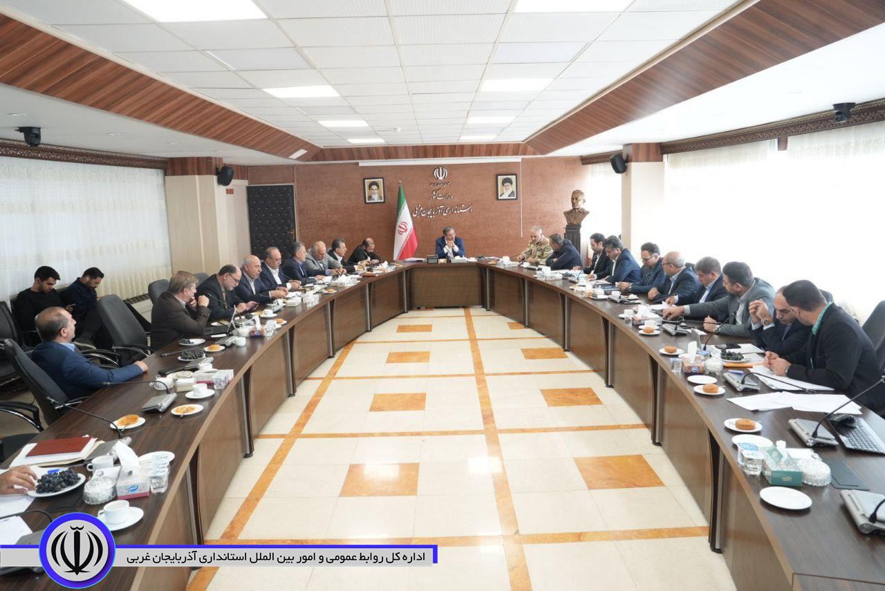 برگزاری جلسه شورای ساماندهی مبادلات مرزی آذربایجان‌غربی