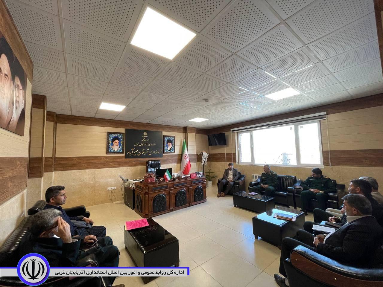 برگزاری جلسه هماهنگی و تبادل نظر در خصوص پیشگیری از وقوع حوادث و جرایم در چهارشنبه آخر سال و تعطیلات نوروزی