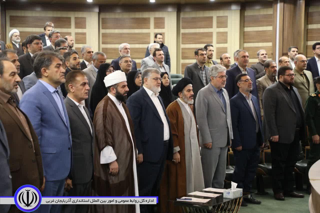 برگزاری جلسه شورای اداری استان به ریاست محمدصادق معتمدیان استاندار آذربایجانغربی