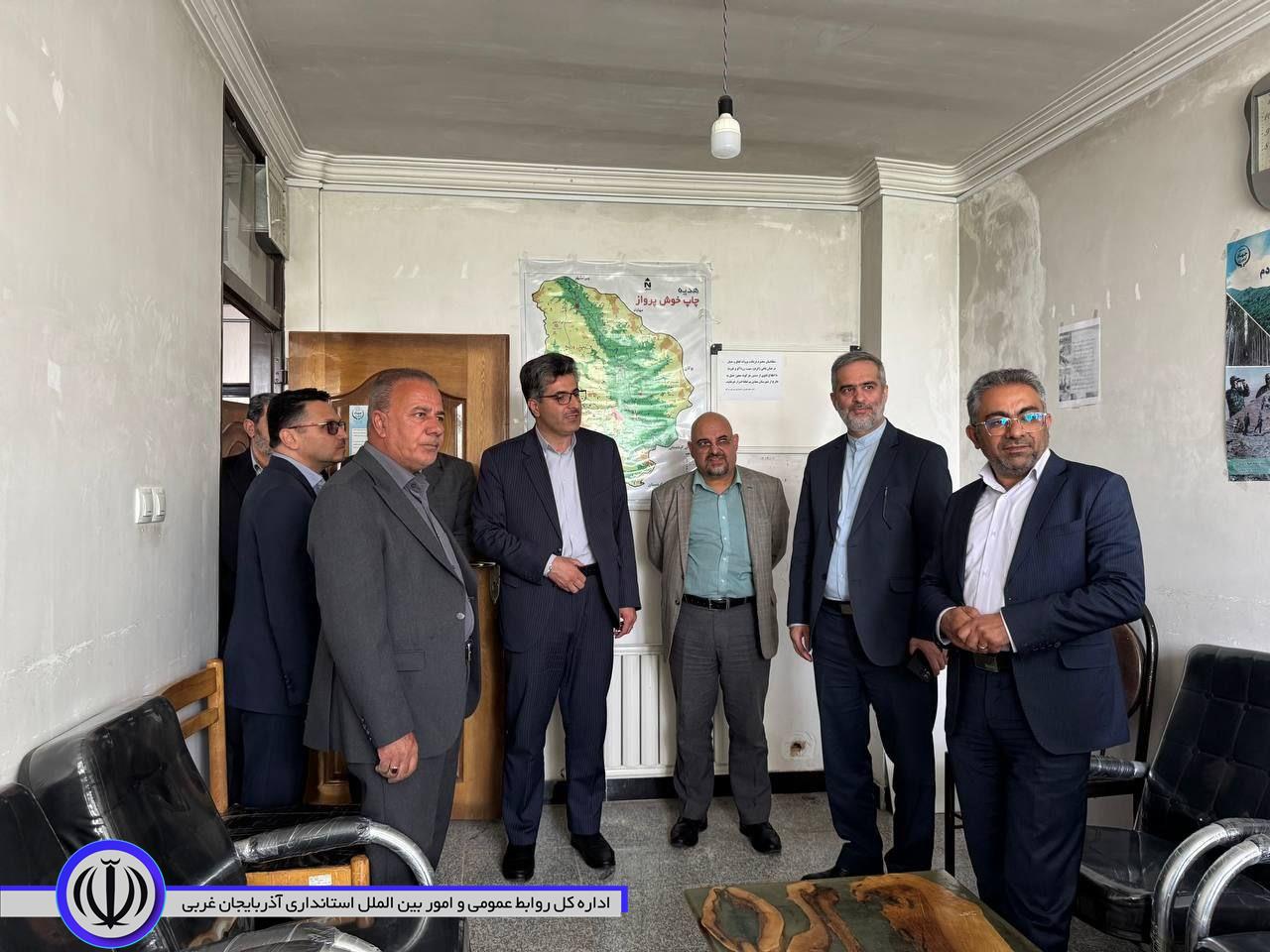 سفر رسمی مشاور رئیس سازمان امور استخدامی کشور به شهرستان و دیدار با فرماندار میرآباد