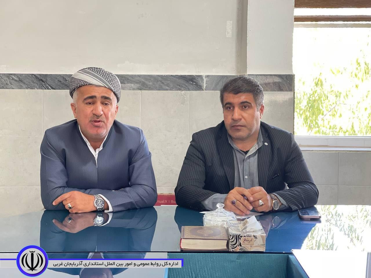 دیدار حضوری و چهره به چهره فرماندار میرآباد با اهالی روستای مرزی گردینه