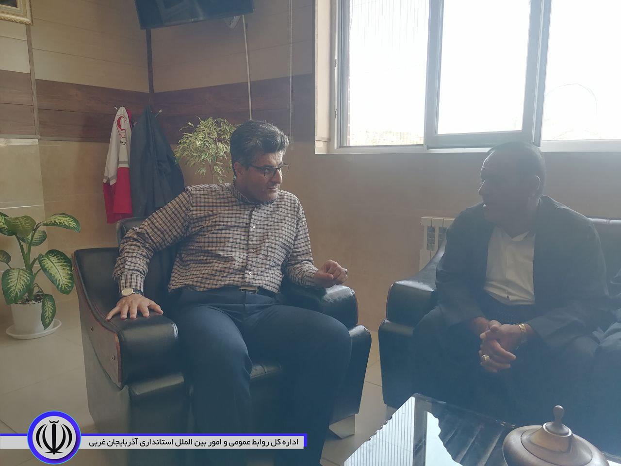 دیدار شورا و جمعی از اهالی روستای "شیلمان" با فرماندار میرآباد